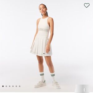 NWT Lacoste Pleated Skirt